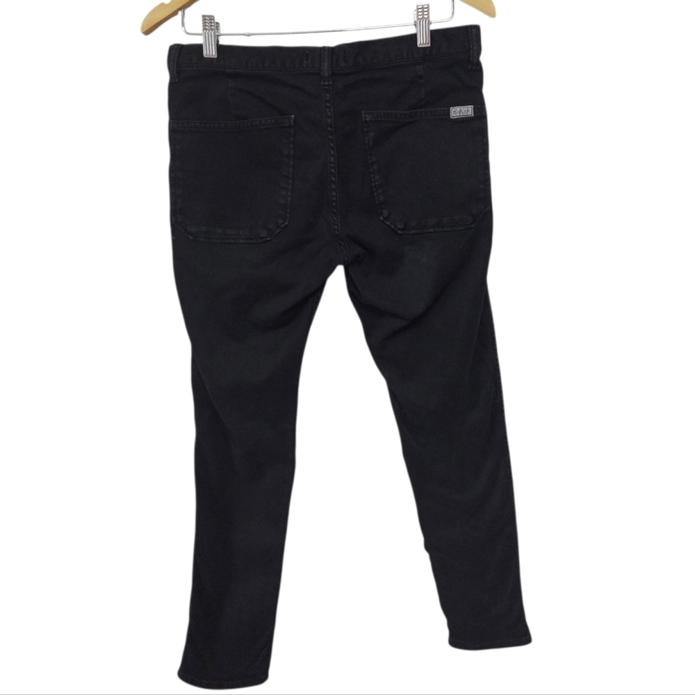 ba&sh C Sally Straight Leg Jeans Black Size 27 - Picture 5 of 11